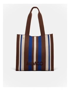 Blondie Large Boxy Tote Bag in Cobalt