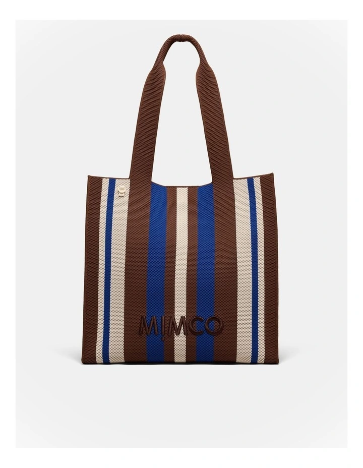 Blondie Large Boxy Tote Bag in Cobalt image 1