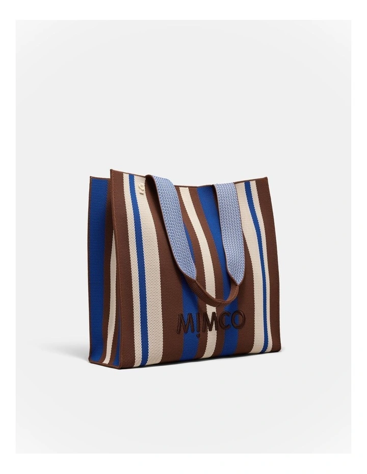Blondie Large Boxy Tote Bag in Cobalt image 3