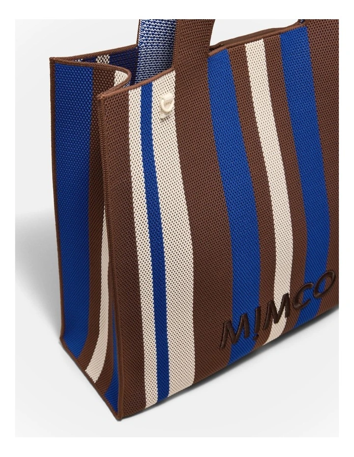 Blondie Large Boxy Tote Bag in Cobalt image 5
