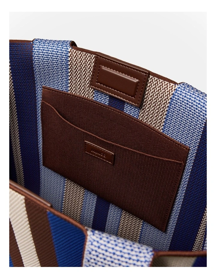 Blondie Large Boxy Tote Bag in Cobalt image 6