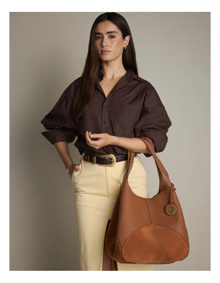 Calypso Tote Bag in Rust image 2