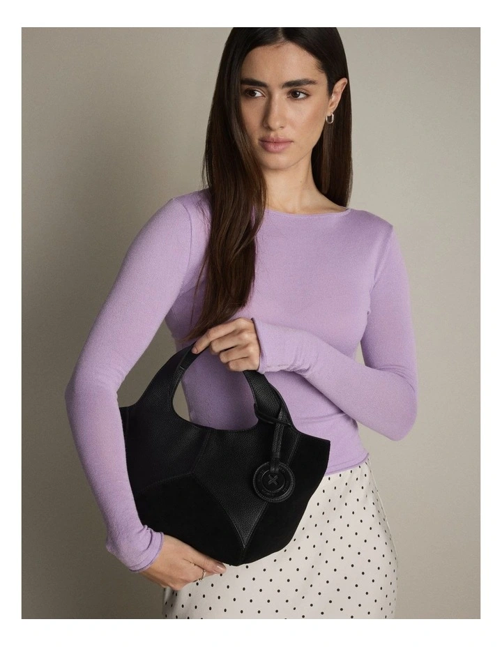 Calypso Mini Tote Bag in Black image 4