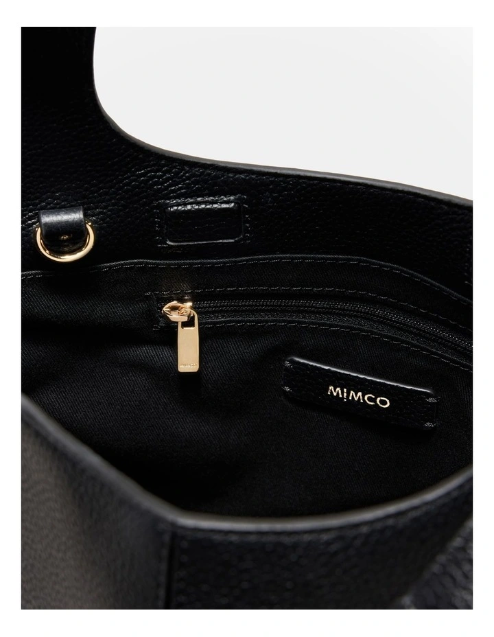 Calypso Mini Tote Bag in Black image 7