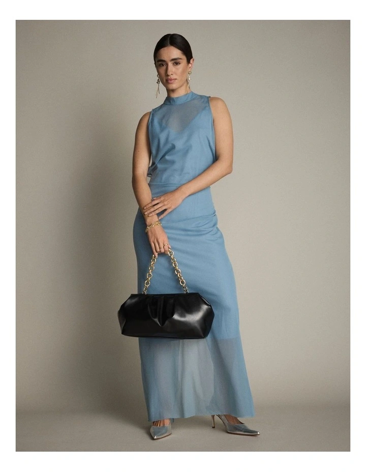 The Liv Clutch Bag in Black image 4