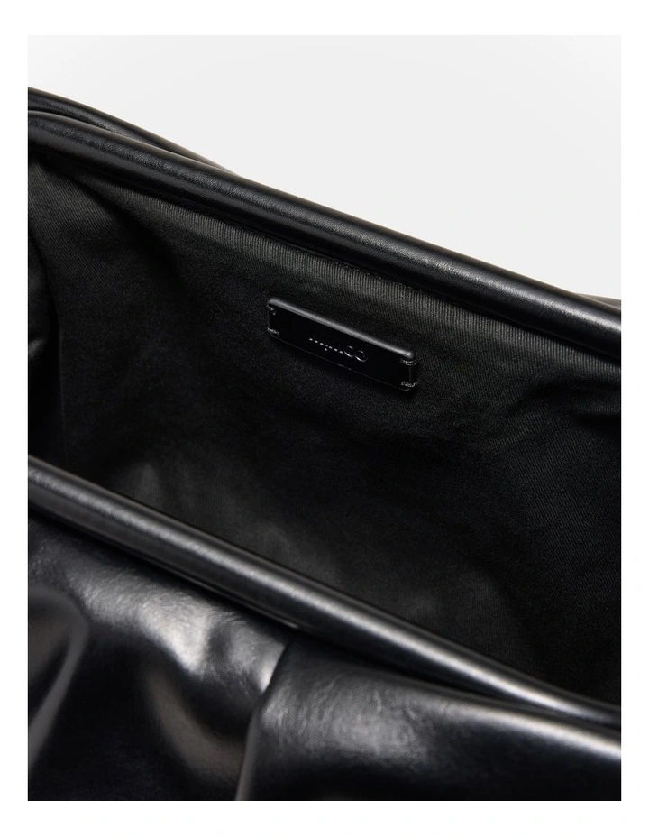 The Liv Clutch Bag in Black image 7