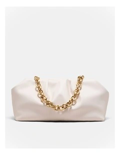 The Liv Clutch Bag in White