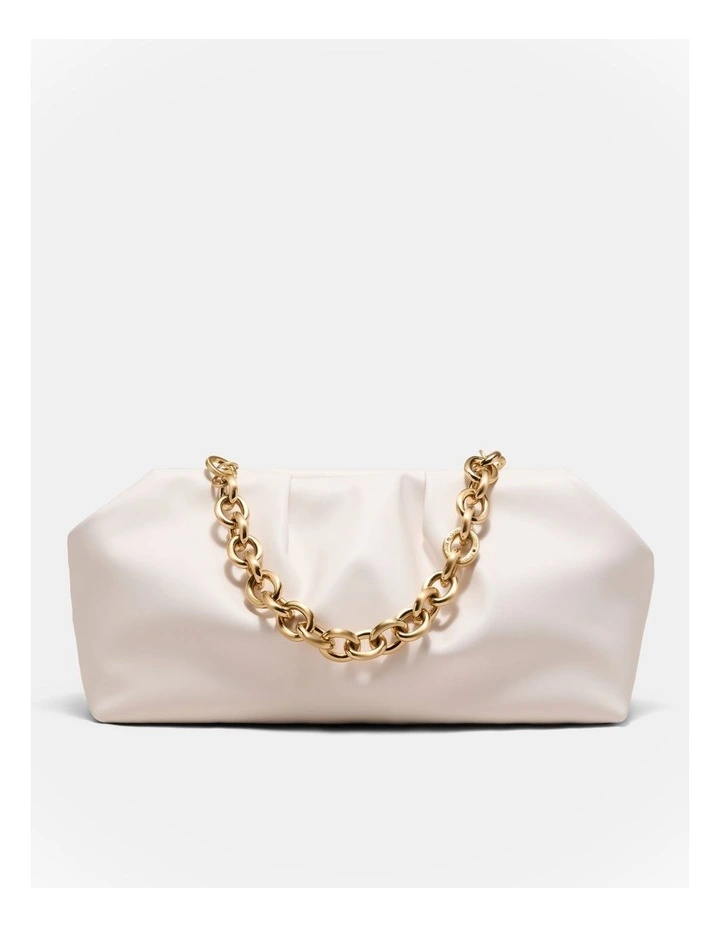 The Liv Clutch Bag in White image 1