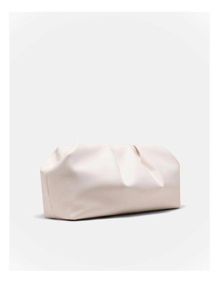 The Liv Clutch Bag in White image 3