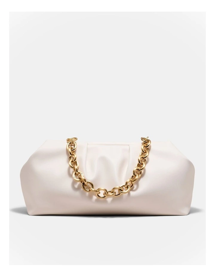 The Liv Clutch Bag in White image 5