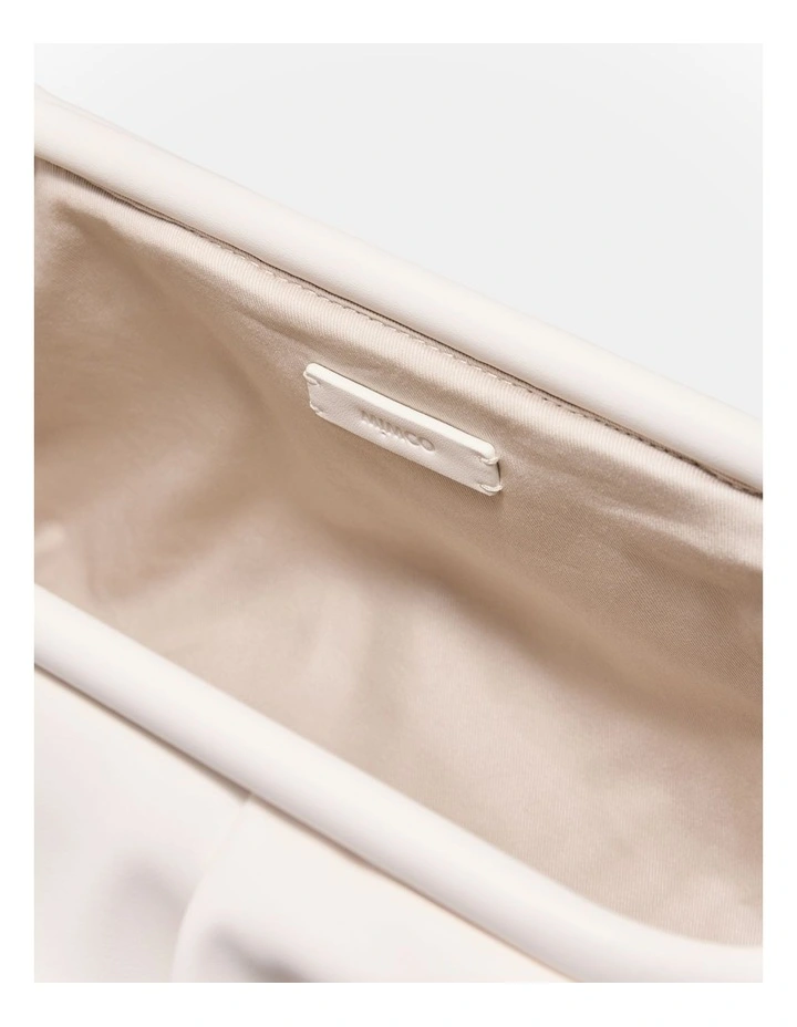 The Liv Clutch Bag in White image 7