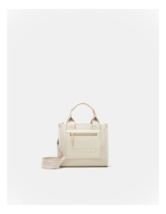 Patch Mini Tote Bag Bags Non Leather in Off White
