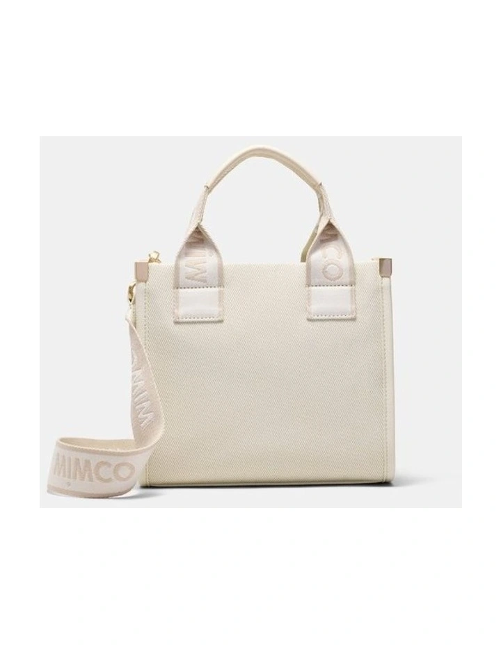 Patch Mini Tote Bag Bags Non Leather in Off White image 4