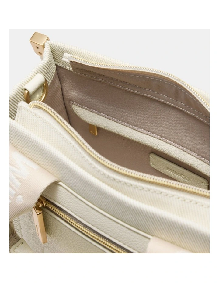 Patch Mini Tote Bag Bags Non Leather in Off White image 6