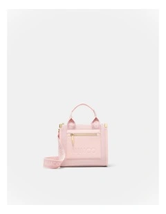 Patch Mini Tote Bag Bags Non Leather in Light Pink
