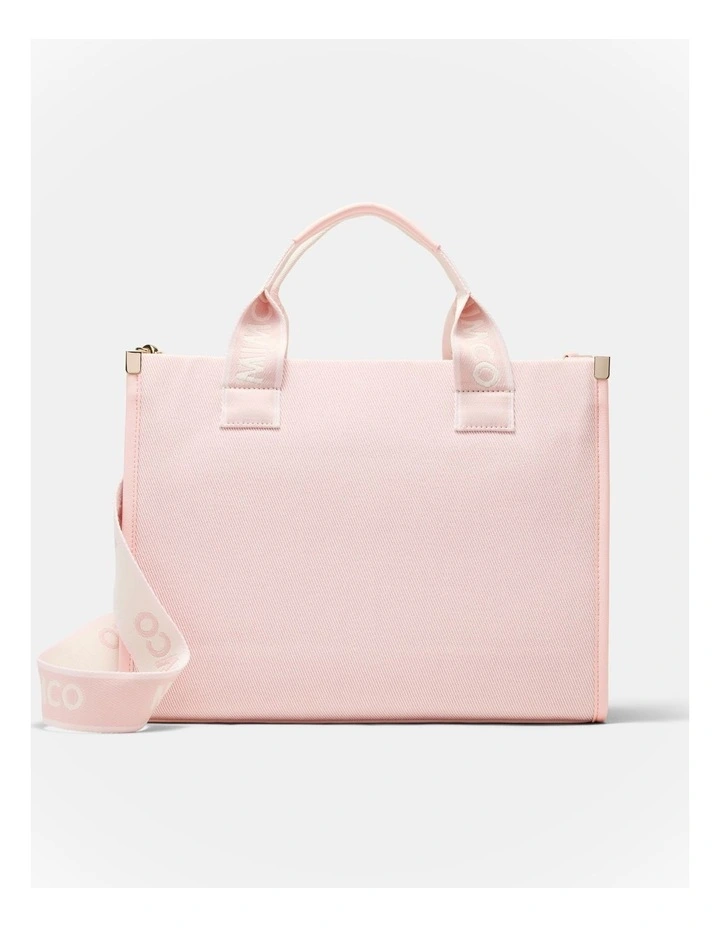Patch Tote Bag Bags Non Leather in Light Pink image 5