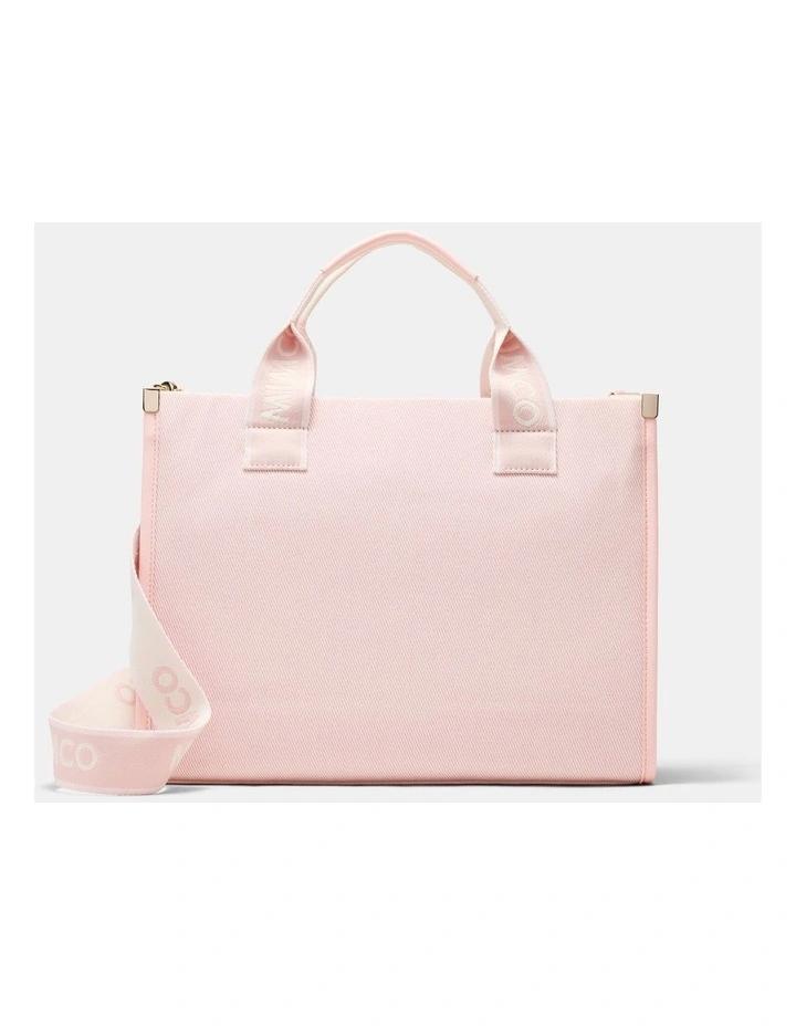 Patch Tote Bag Bags Non Leather in Light Pink image 5