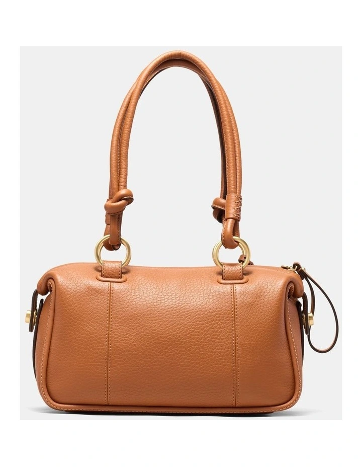 Mini Button Bag Bags Leather in Rust image 3
