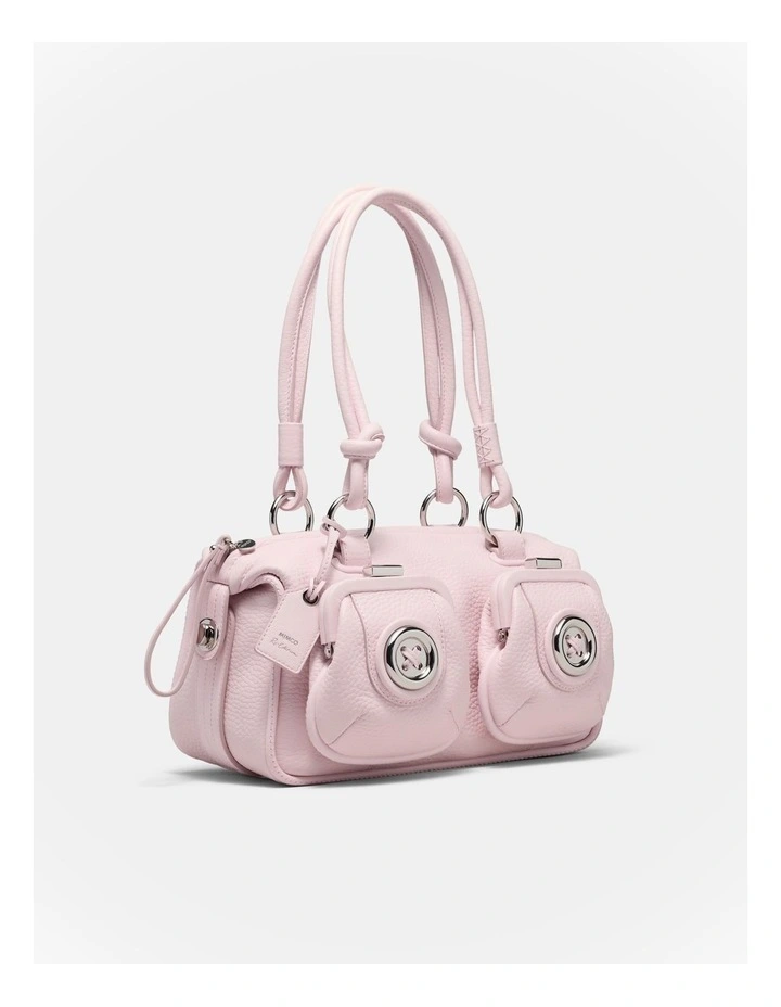 Mini Button Bag Bags Leather  in Pink Mist image 3
