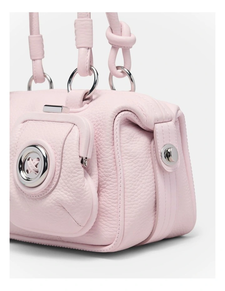 Mini Button Bag Bags Leather  in Pink Mist image 5