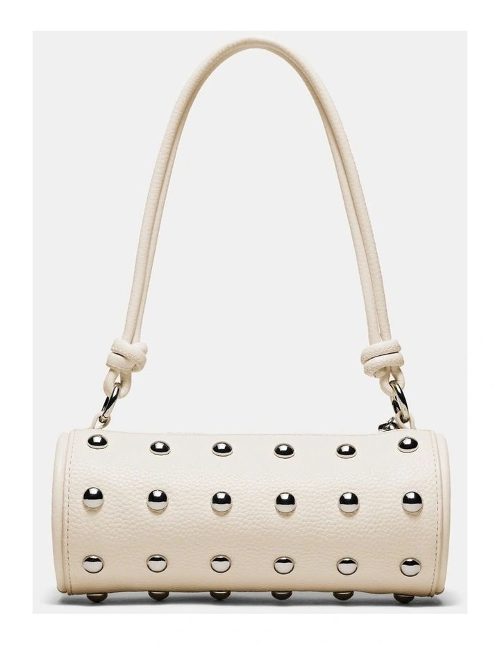 Barrel Mini Shoulder Bag Bags Leather in Off White image 4