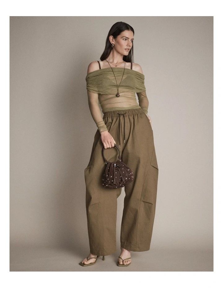 Limited Edition Cocoon Bag Bags Leather in Chocolate image 2