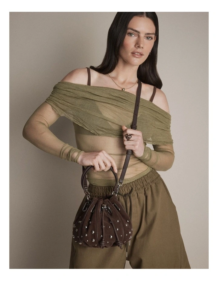 Limited Edition Cocoon Bag Bags Leather in Chocolate image 4