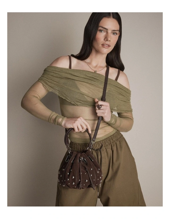 Limited Edition Cocoon Bag Bags Leather in Chocolate image 4
