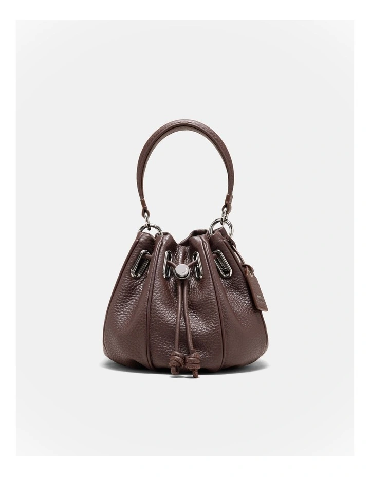Cocoon Bag Bags Leather in Chocolate image 1