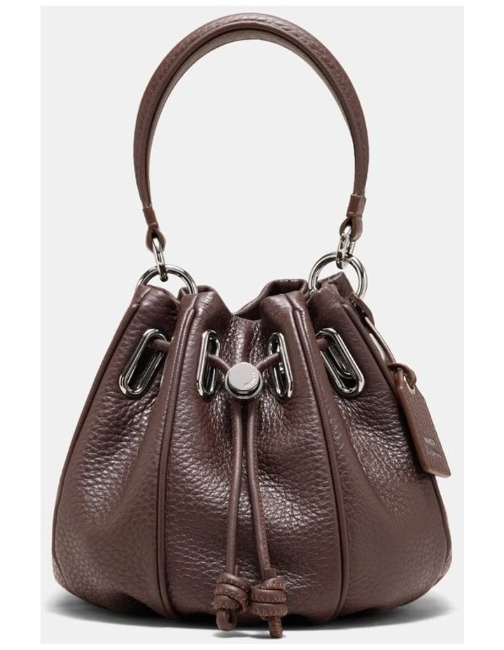 Cocoon Bag Bags Leather in Chocolate image 1