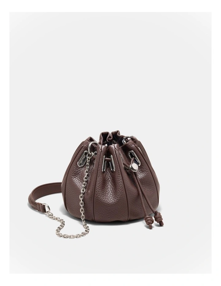 Cocoon Bag Bags Leather in Chocolate image 3