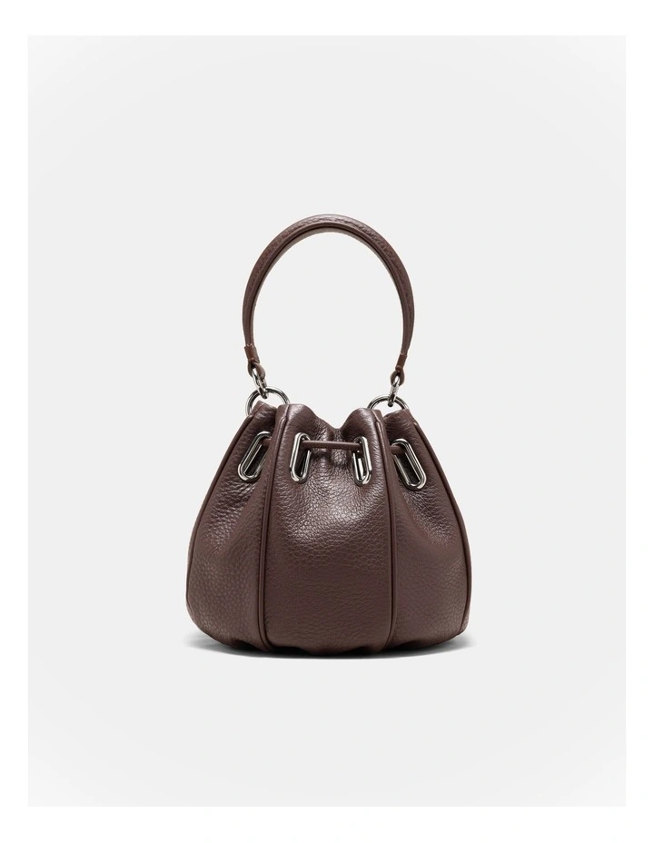 Cocoon Bag Bags Leather in Chocolate image 5