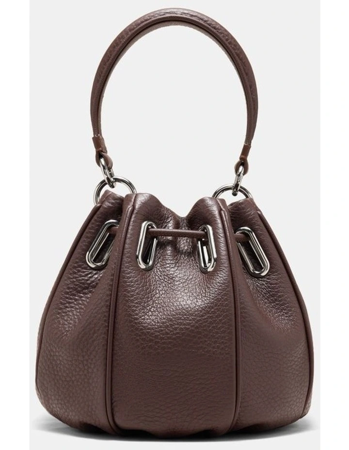 Cocoon Bag Bags Leather in Chocolate image 5