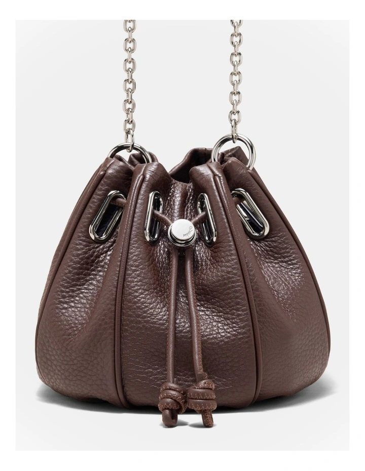 Cocoon Bag Bags Leather in Chocolate image 6