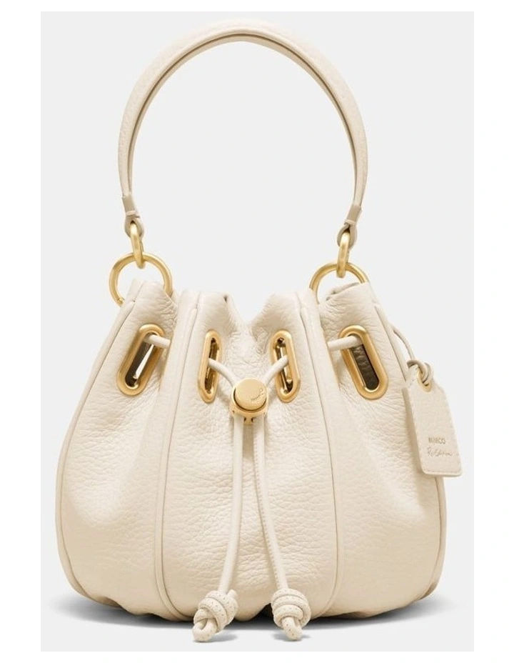 Cocoon Bag Bags Leather in Off White image 1