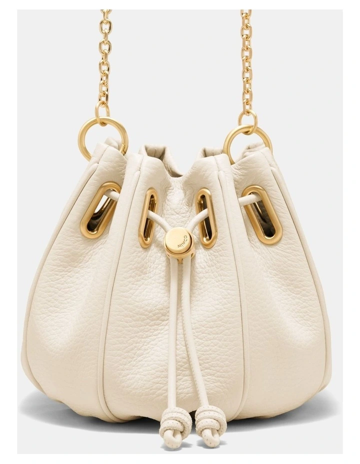 Cocoon Bag Bags Leather in Off White image 7