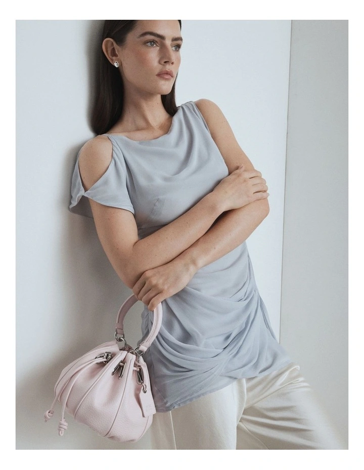 Cocoon Bag Bags Leather in Pink Mist image 2