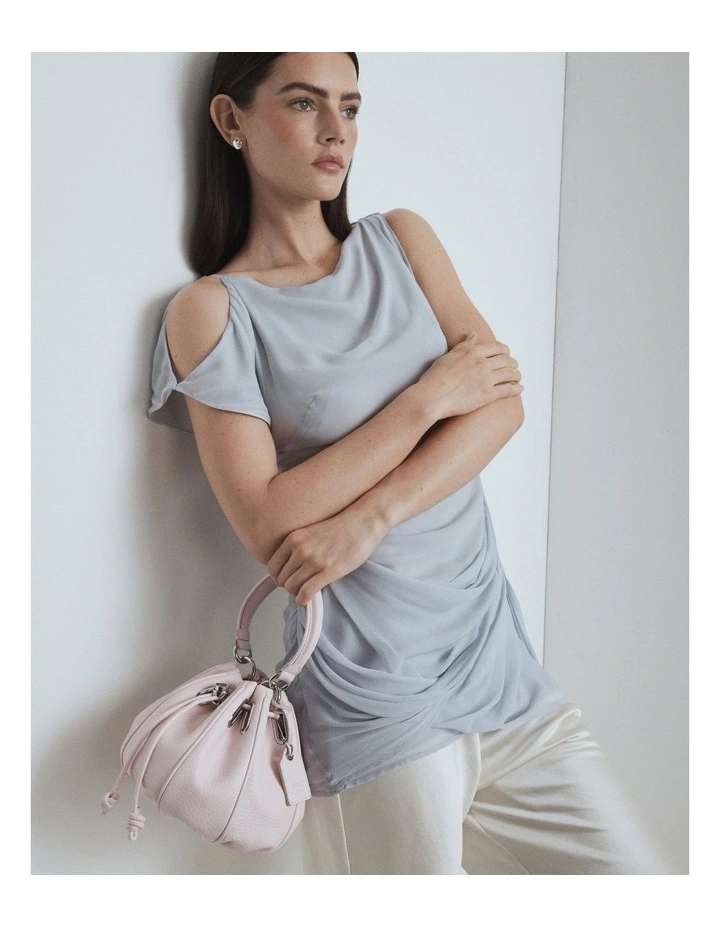 Cocoon Bag Bags Leather in Pink Mist image 2