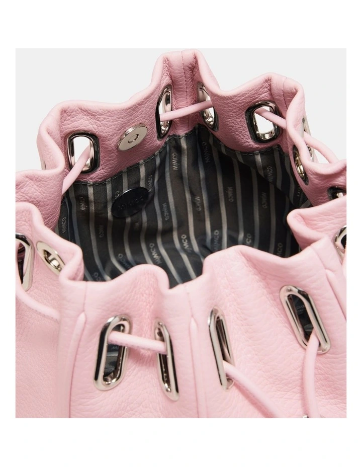 Cocoon Bag Bags Leather in Pink Mist image 7