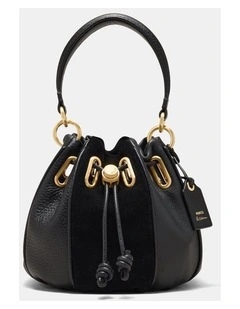 Cocoon Bag Bags Leather  in Black
