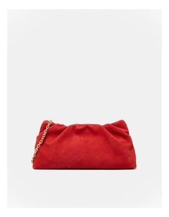 The Clutch Bag Bags Leather in Red
