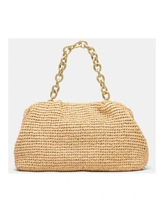 The Liv Clutch Bag Bags Non Leather  in Natural