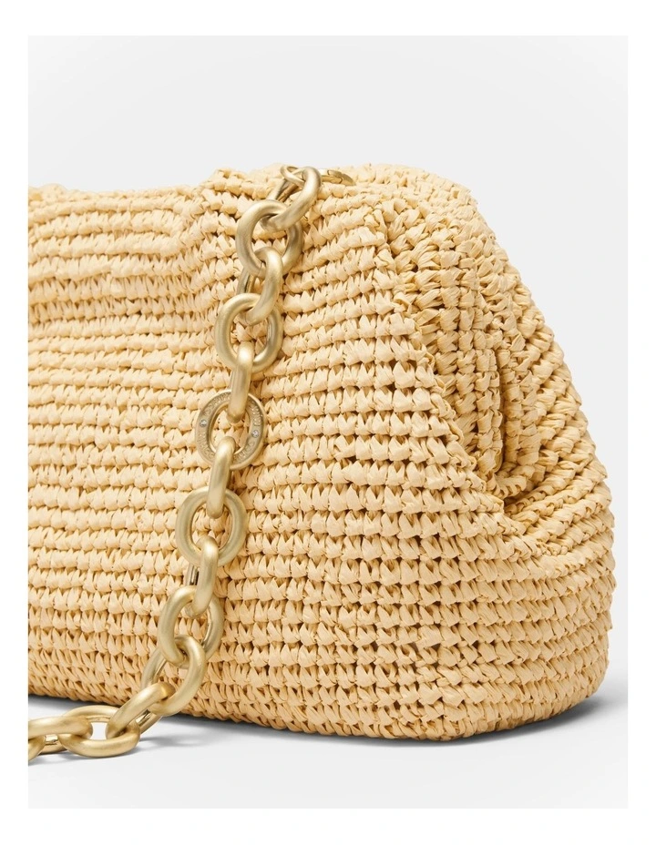 The Liv Clutch Bag Bags Non Leather  in Natural image 5