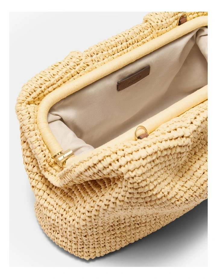 The Liv Clutch Bag Bags Non Leather  in Natural image 6