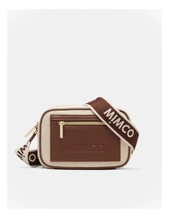 Patch Camera Bag Bags Non Leather in Walnut