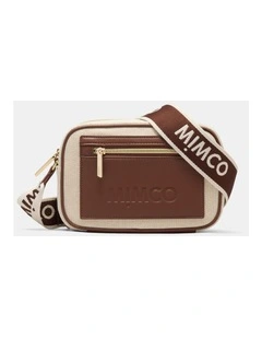 Patch Camera Bag Bags Non Leather in Walnut