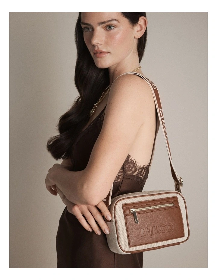 Patch Camera Bag Bags Non Leather in Walnut image 4