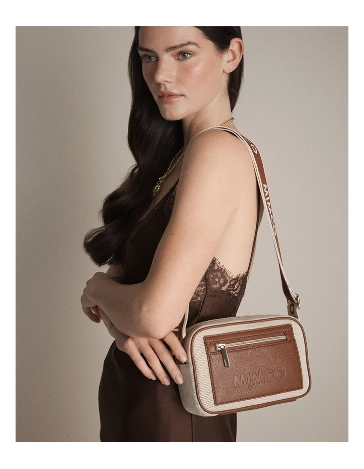 Patch Camera Bag Bags Non Leather in Walnut image 4