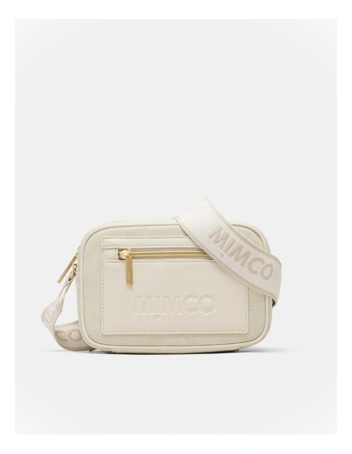 Patch Camera Bag Bags Non Leather  in Off White image 1