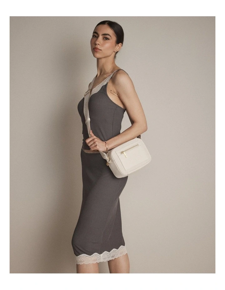 Patch Camera Bag Bags Non Leather in Off White image 2
